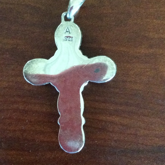 Tucson Gem show find. Beautiful turquoise cross. - Picture 2 of 3